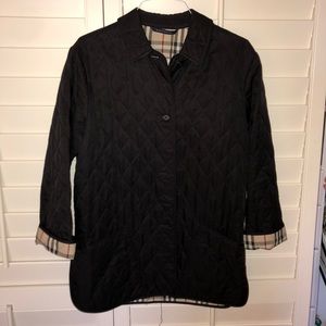 Burberry quilted coat